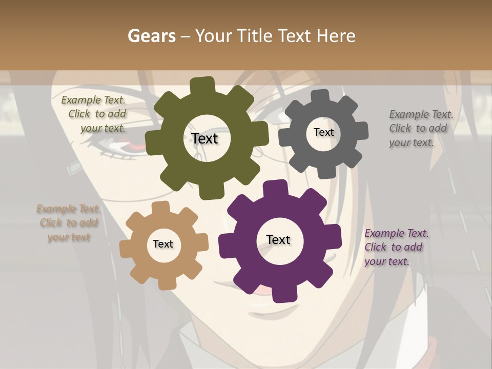 A Man With Glasses Is Looking At The Camera PowerPoint Template