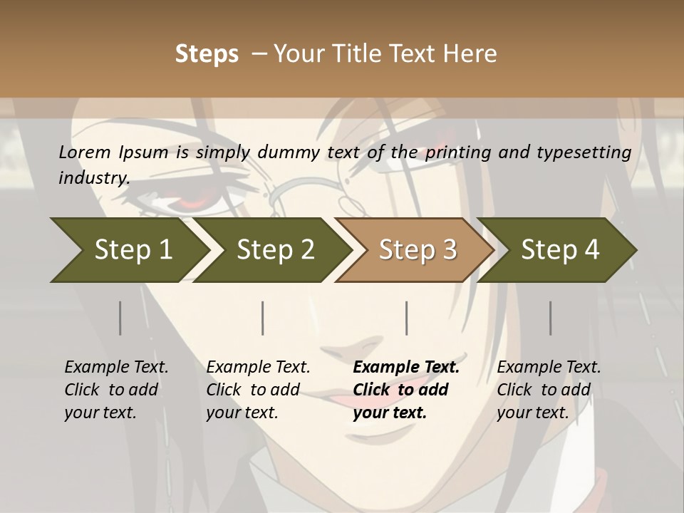 A Man With Glasses Is Looking At The Camera PowerPoint Template