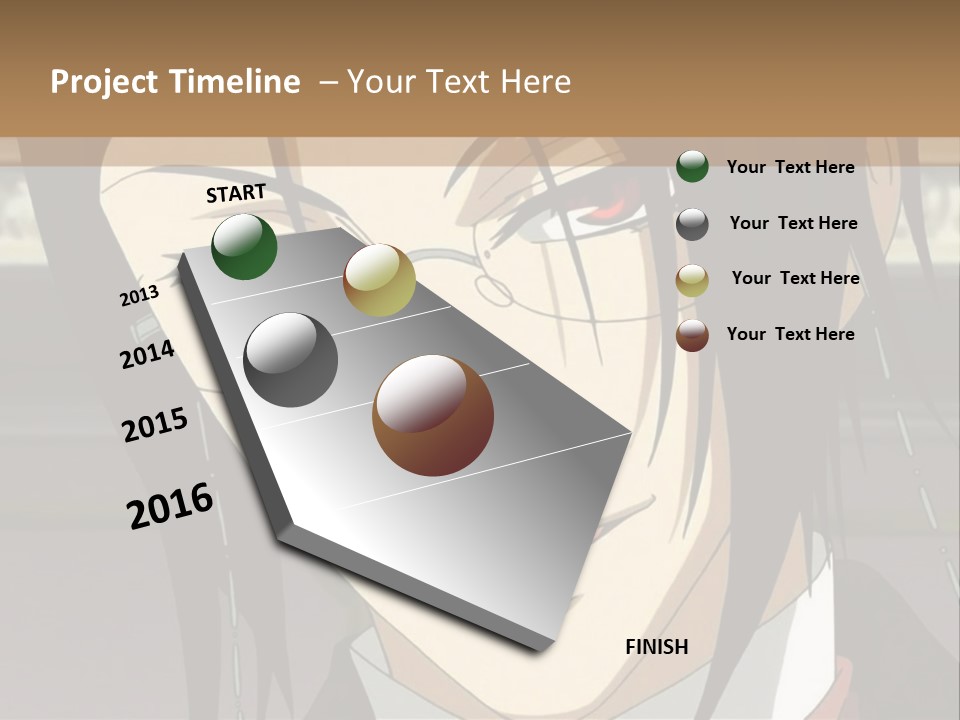 A Man With Glasses Is Looking At The Camera PowerPoint Template