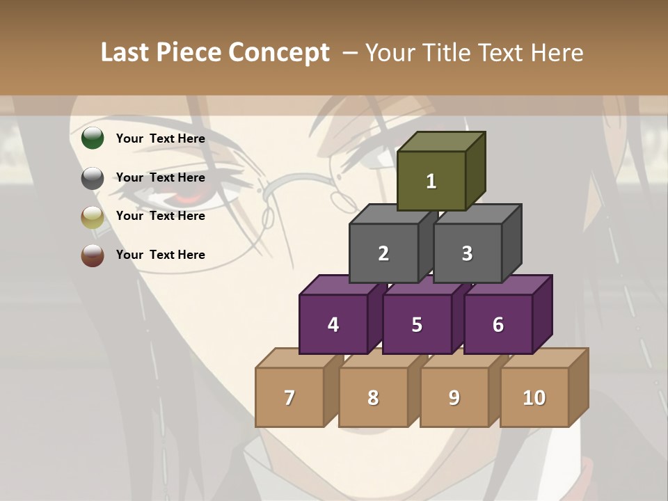 A Man With Glasses Is Looking At The Camera PowerPoint Template