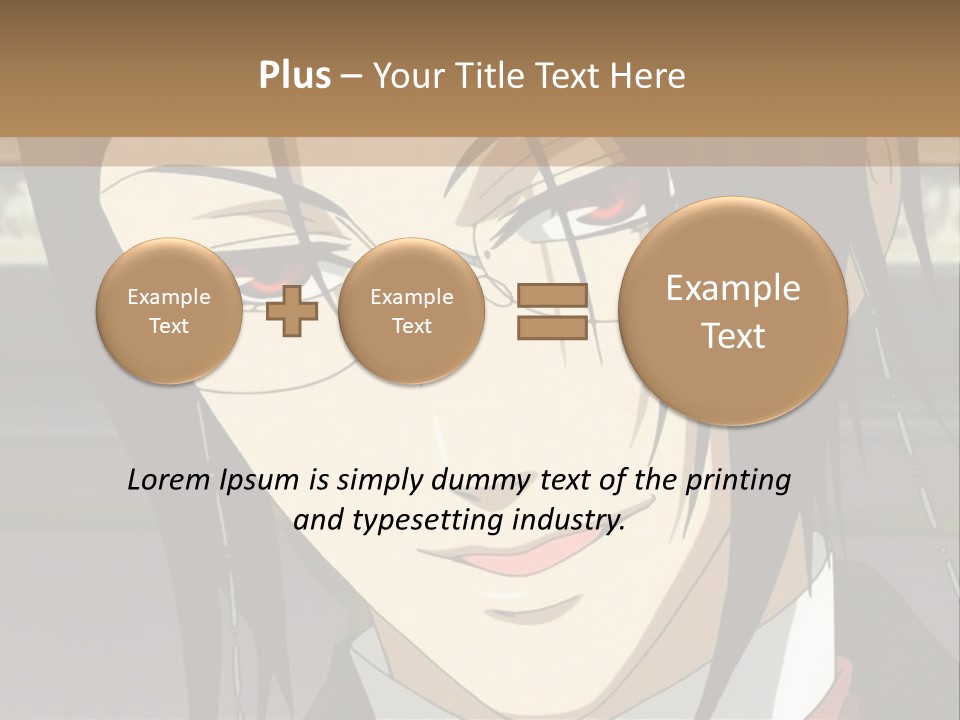 A Man With Glasses Is Looking At The Camera PowerPoint Template