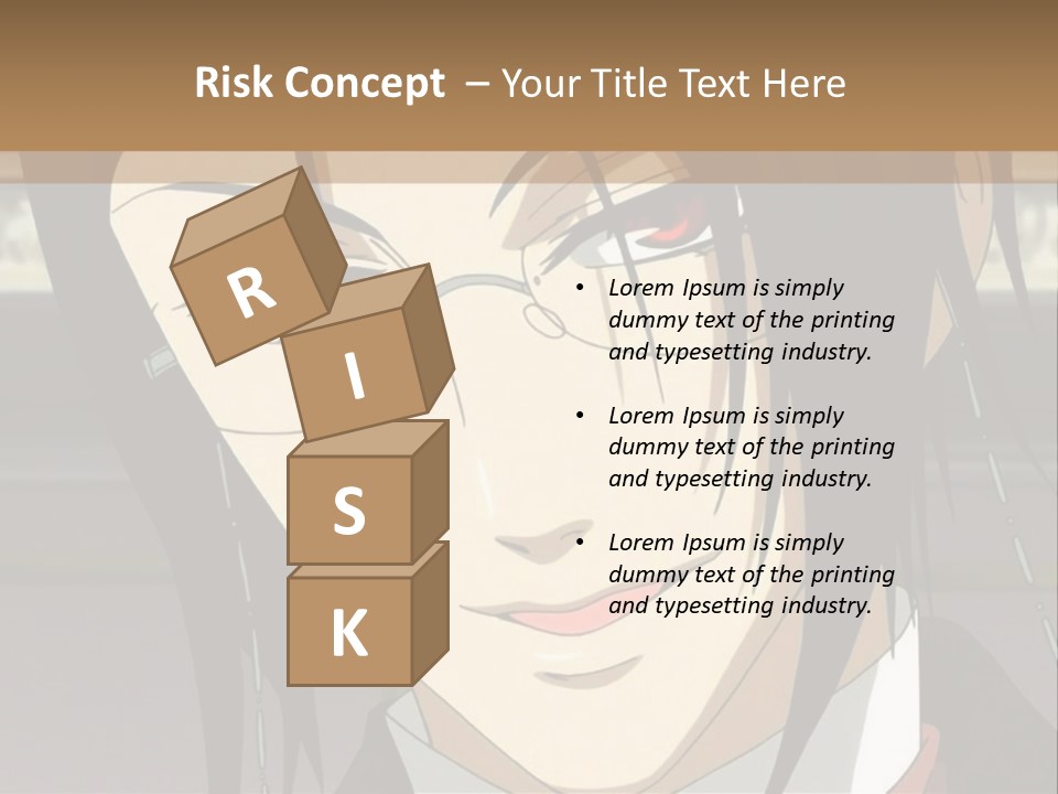 A Man With Glasses Is Looking At The Camera PowerPoint Template