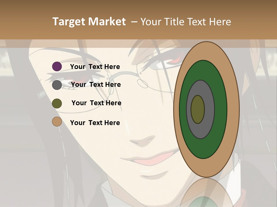 A Man With Glasses Is Looking At The Camera PowerPoint Template