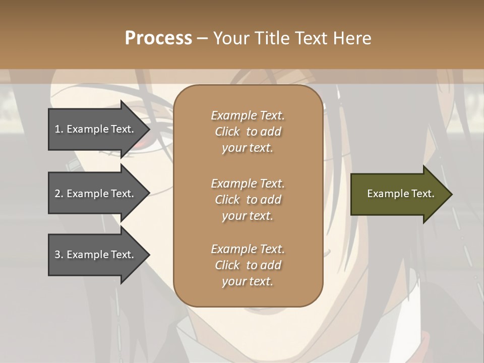 A Man With Glasses Is Looking At The Camera PowerPoint Template