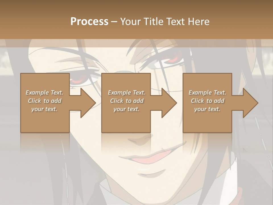 A Man With Glasses Is Looking At The Camera PowerPoint Template