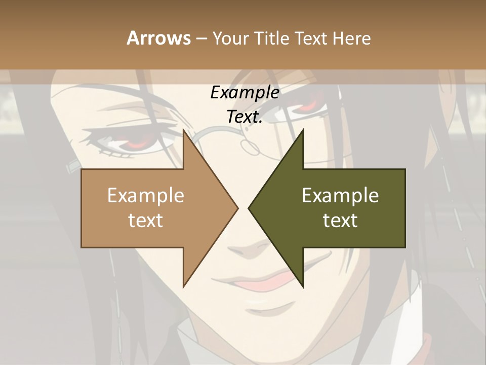 A Man With Glasses Is Looking At The Camera PowerPoint Template