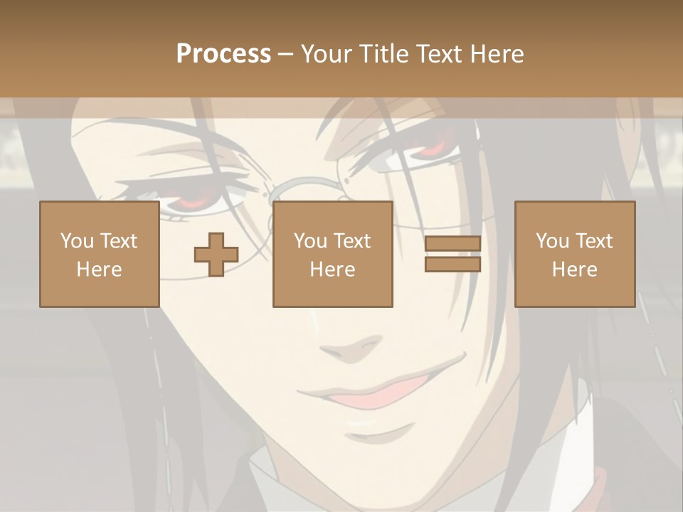 A Man With Glasses Is Looking At The Camera PowerPoint Template