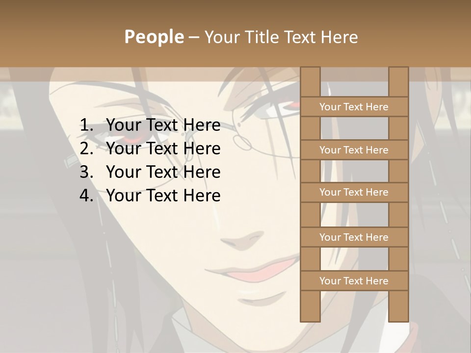 A Man With Glasses Is Looking At The Camera PowerPoint Template