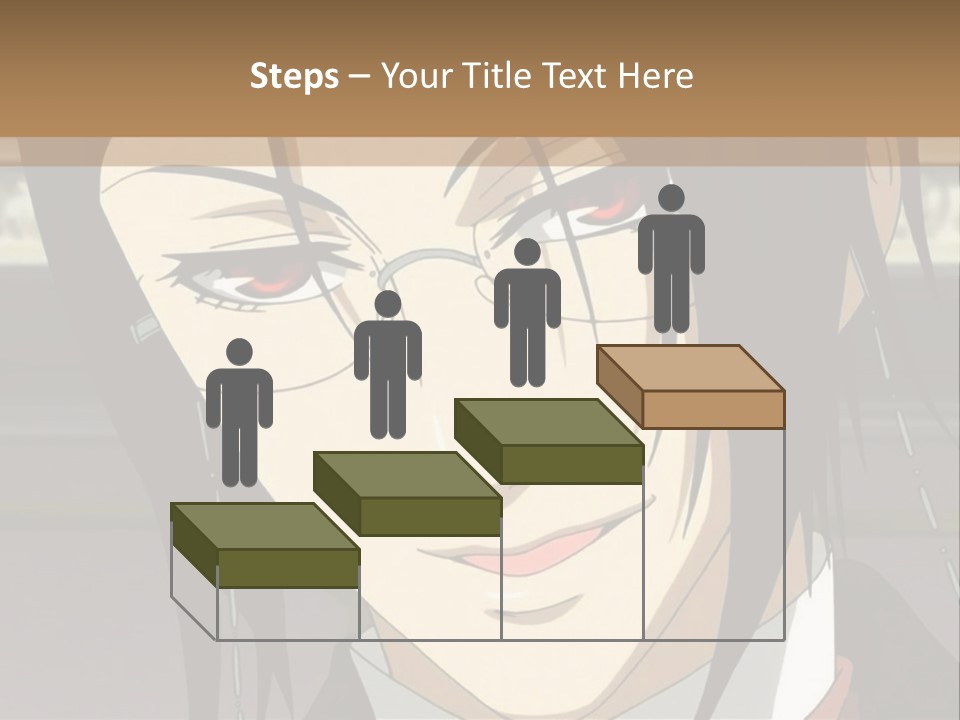 A Man With Glasses Is Looking At The Camera PowerPoint Template