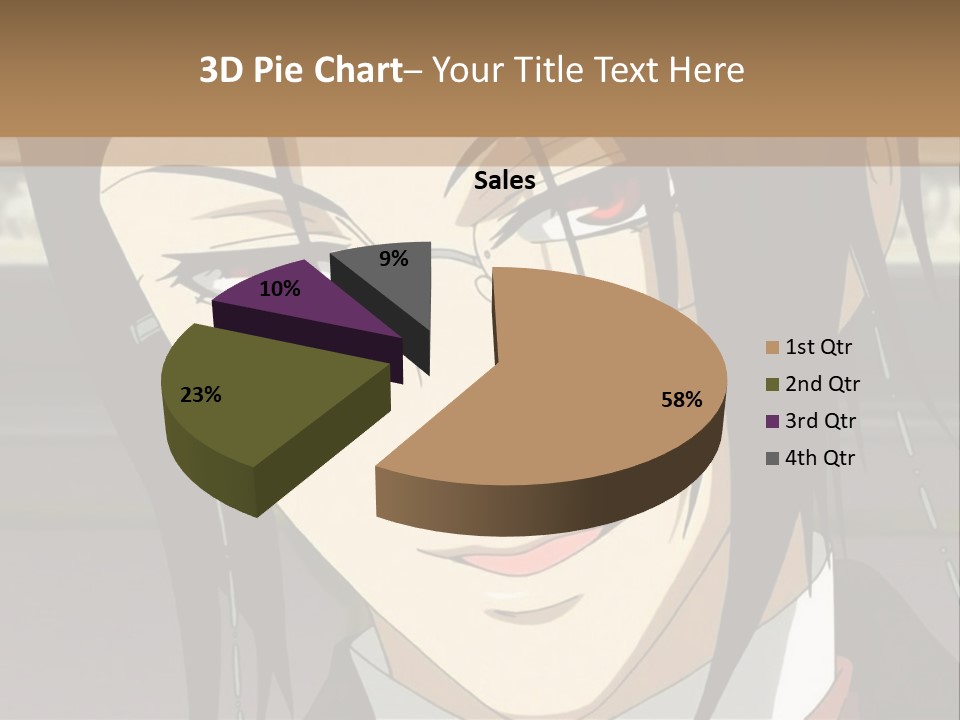 A Man With Glasses Is Looking At The Camera PowerPoint Template
