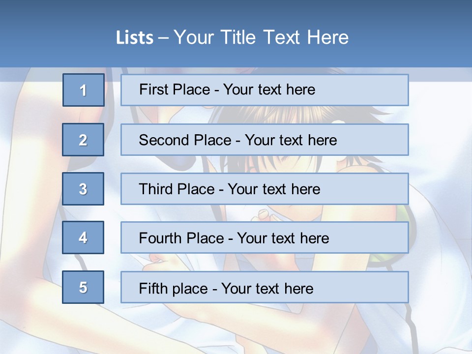 A Couple Of People Laying In A Bed Together PowerPoint Template