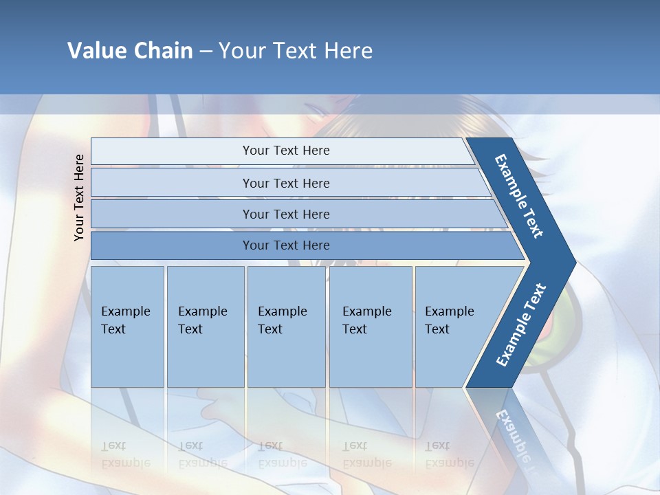 A Couple Of People Laying In A Bed Together PowerPoint Template