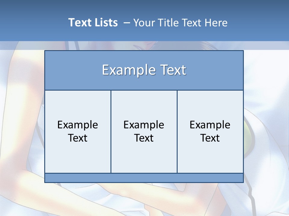 A Couple Of People Laying In A Bed Together PowerPoint Template