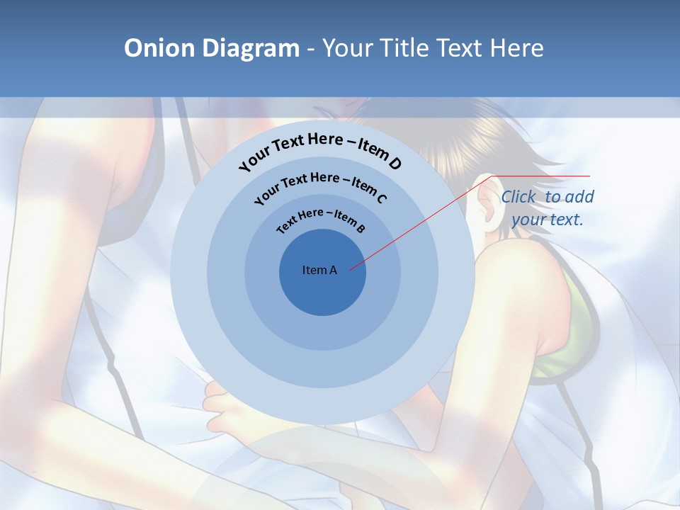 A Couple Of People Laying In A Bed Together PowerPoint Template