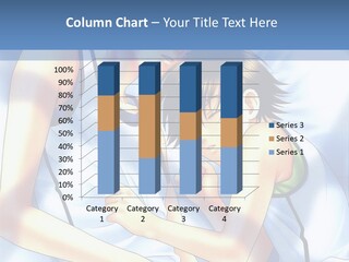 A Couple Of People Laying In A Bed Together PowerPoint Template