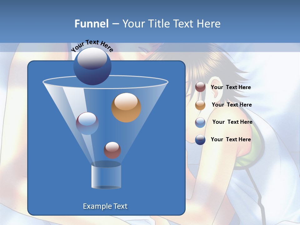 A Couple Of People Laying In A Bed Together PowerPoint Template
