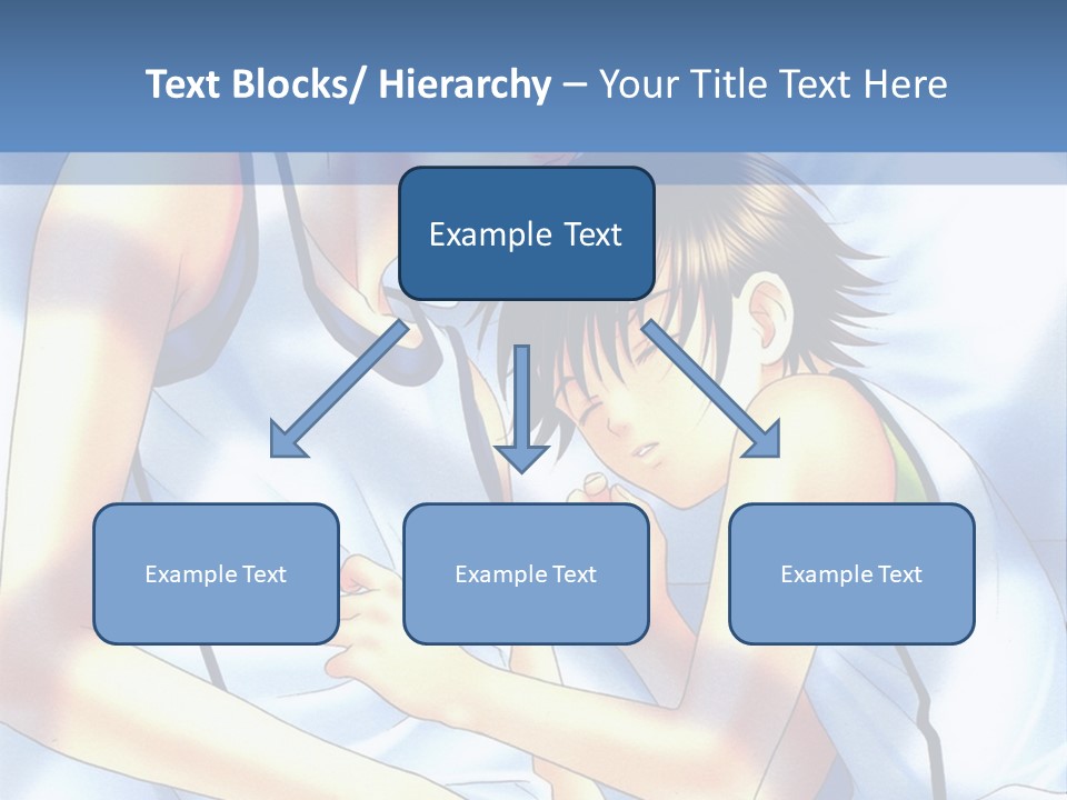 A Couple Of People Laying In A Bed Together PowerPoint Template