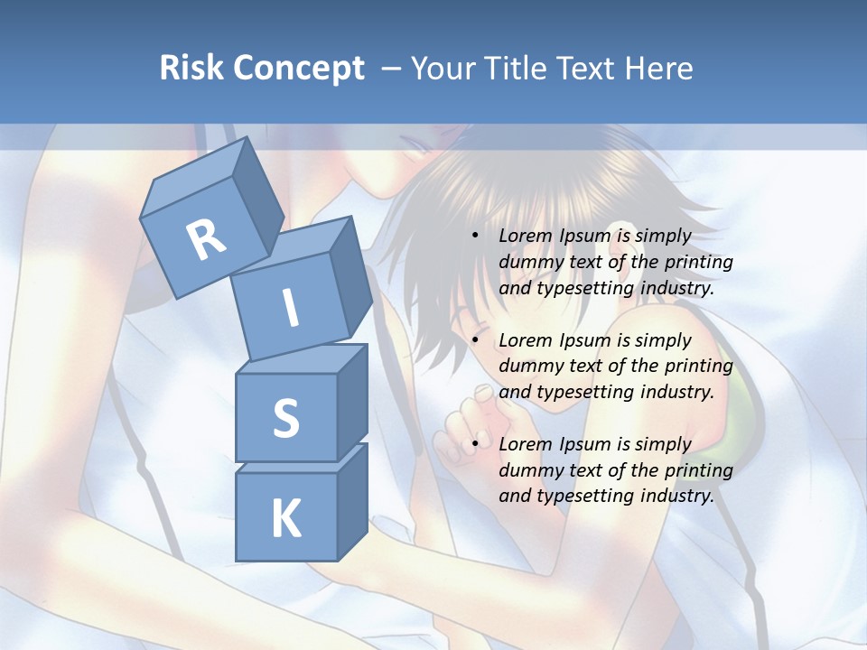 A Couple Of People Laying In A Bed Together PowerPoint Template