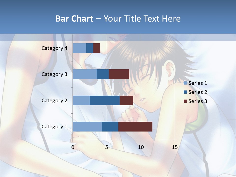 A Couple Of People Laying In A Bed Together PowerPoint Template