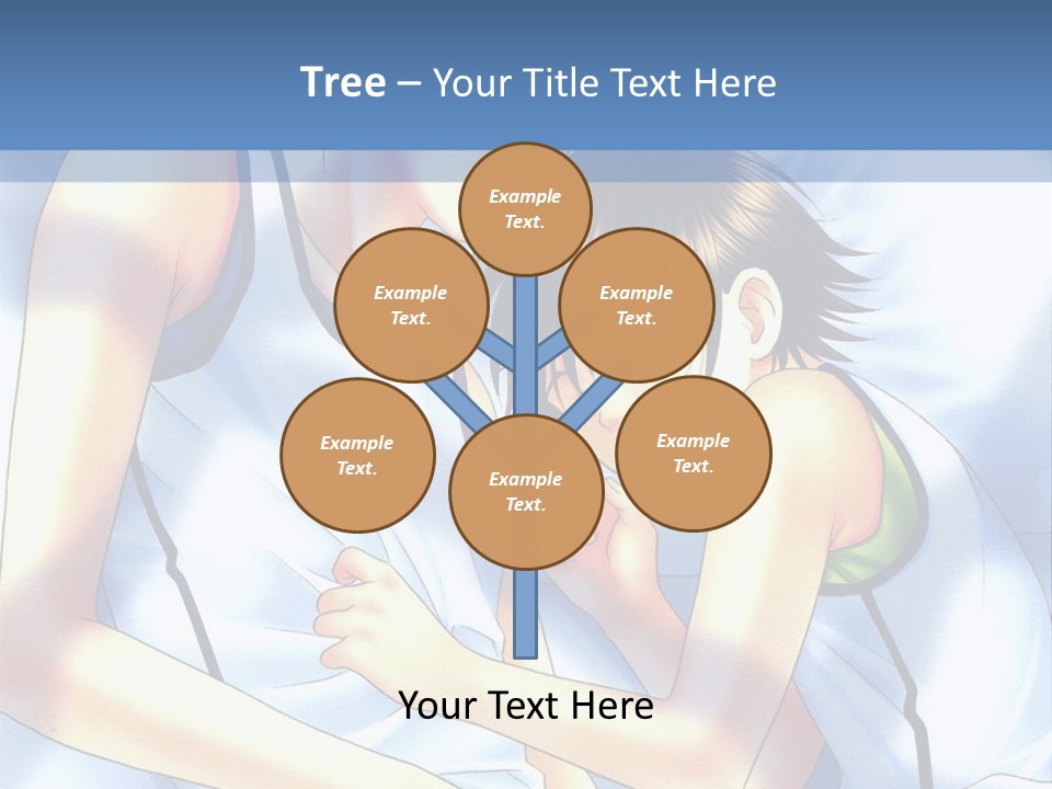 A Couple Of People Laying In A Bed Together PowerPoint Template