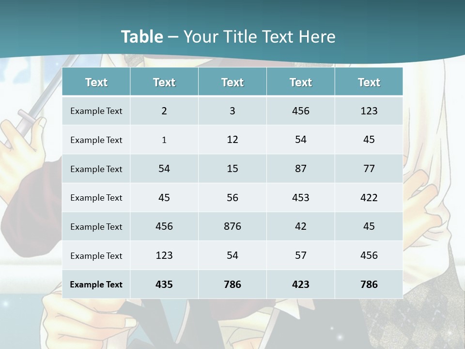 A Couple Of People Standing Next To Each Other PowerPoint Template