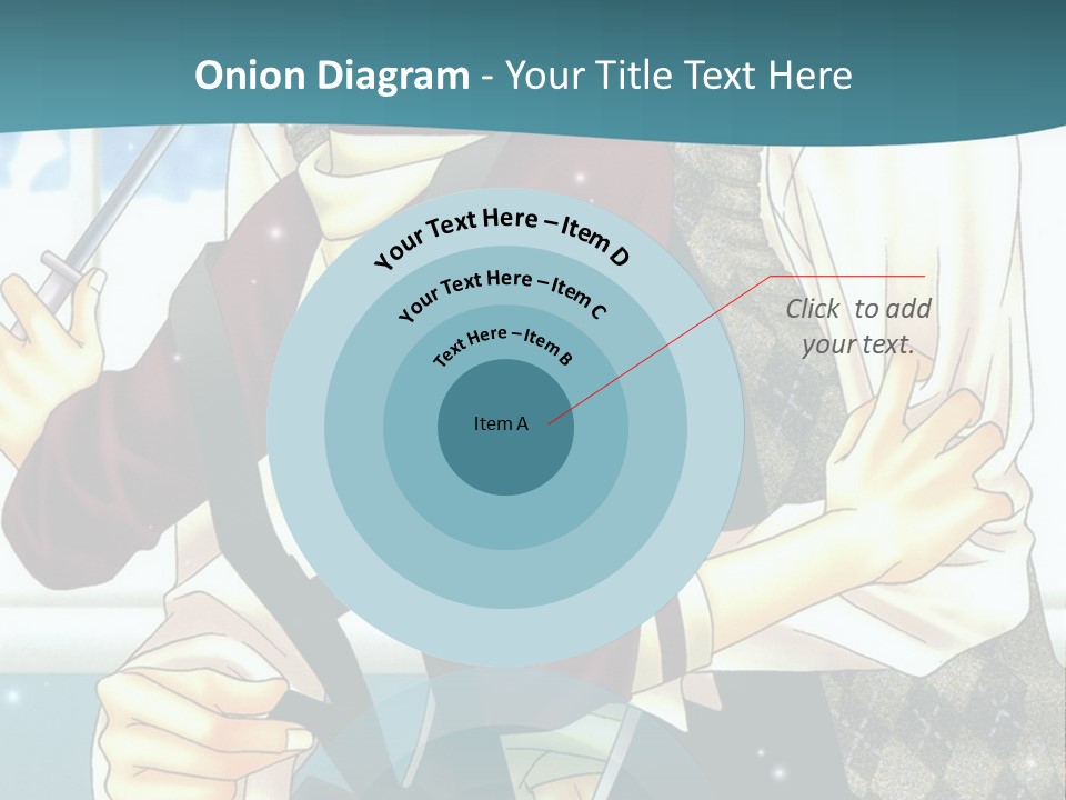 A Couple Of People Standing Next To Each Other PowerPoint Template