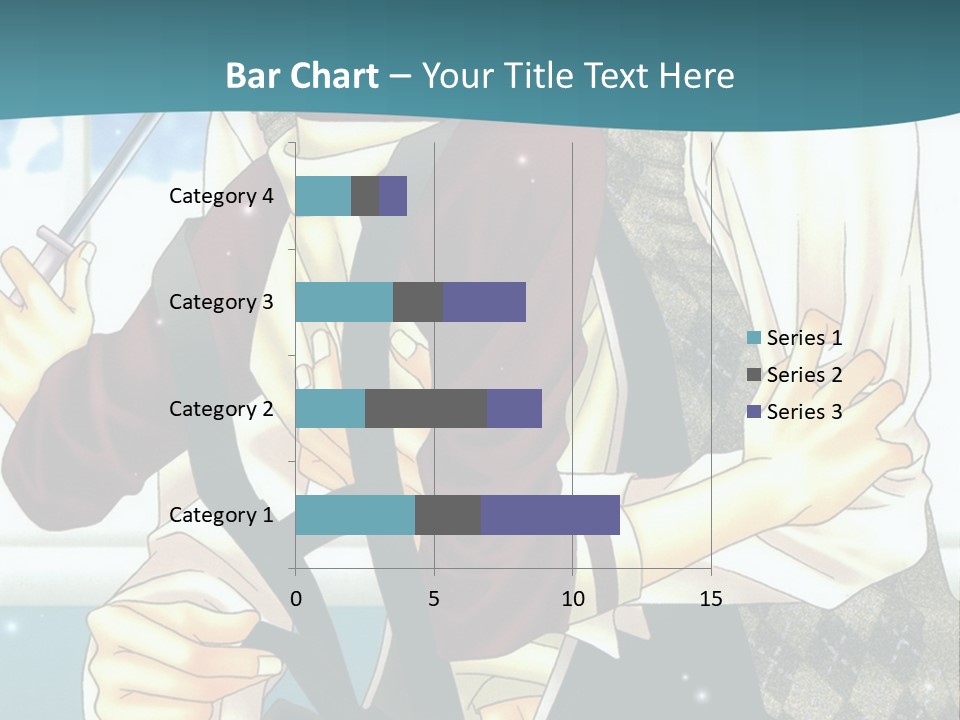 A Couple Of People Standing Next To Each Other PowerPoint Template