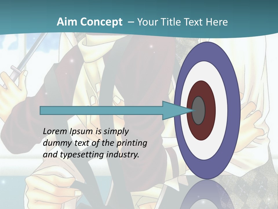 A Couple Of People Standing Next To Each Other PowerPoint Template