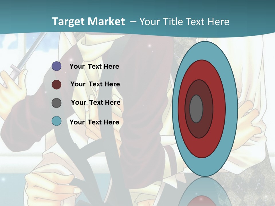 A Couple Of People Standing Next To Each Other PowerPoint Template