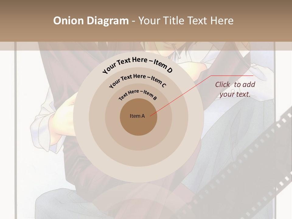 A Couple Of People Sitting On Top Of Each Other PowerPoint Template
