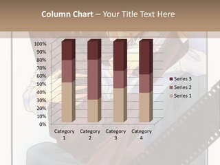 A Couple Of People Sitting On Top Of Each Other PowerPoint Template