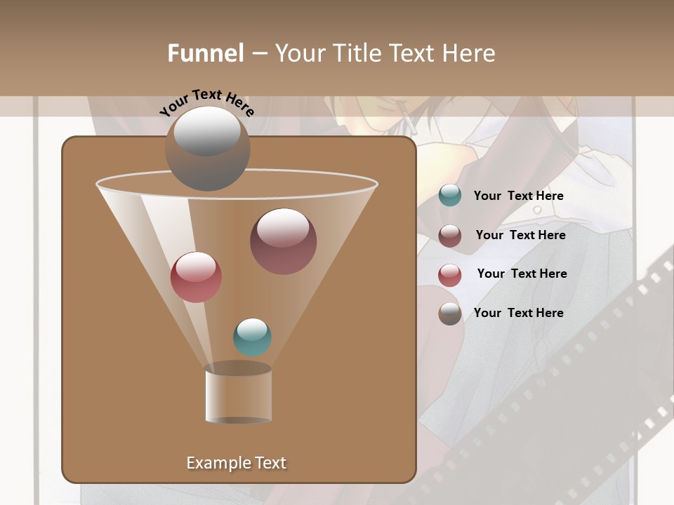 A Couple Of People Sitting On Top Of Each Other PowerPoint Template