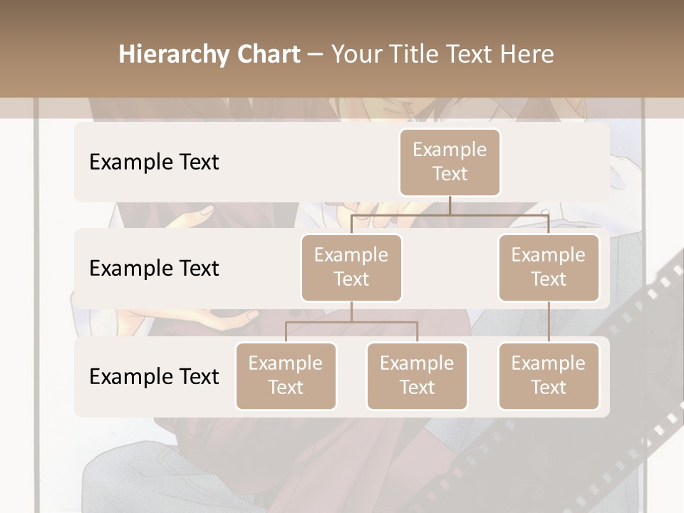 A Couple Of People Sitting On Top Of Each Other PowerPoint Template