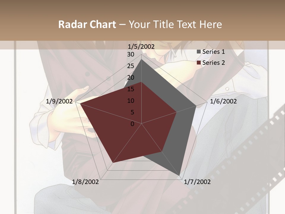 A Couple Of People Sitting On Top Of Each Other PowerPoint Template