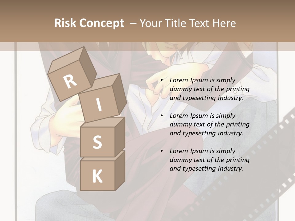 A Couple Of People Sitting On Top Of Each Other PowerPoint Template