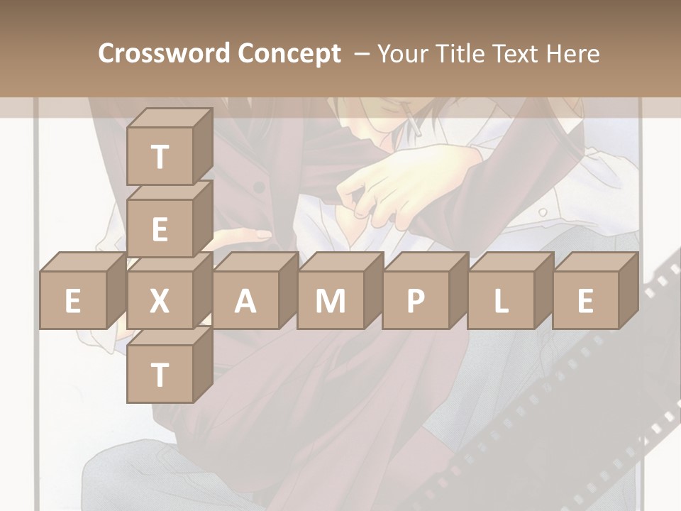 A Couple Of People Sitting On Top Of Each Other PowerPoint Template