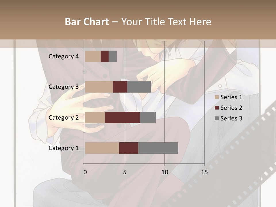 A Couple Of People Sitting On Top Of Each Other PowerPoint Template