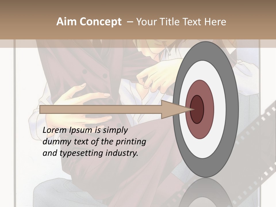 A Couple Of People Sitting On Top Of Each Other PowerPoint Template