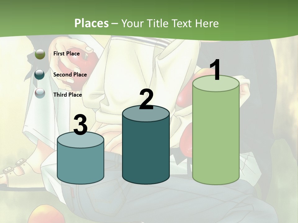 A Couple Of People Sitting Next To Each Other PowerPoint Template