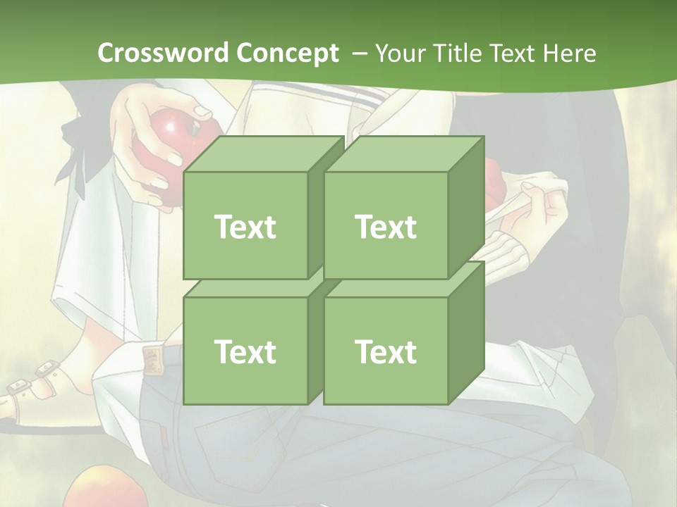 A Couple Of People Sitting Next To Each Other PowerPoint Template