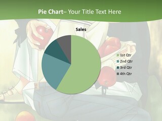 A Couple Of People Sitting Next To Each Other PowerPoint Template