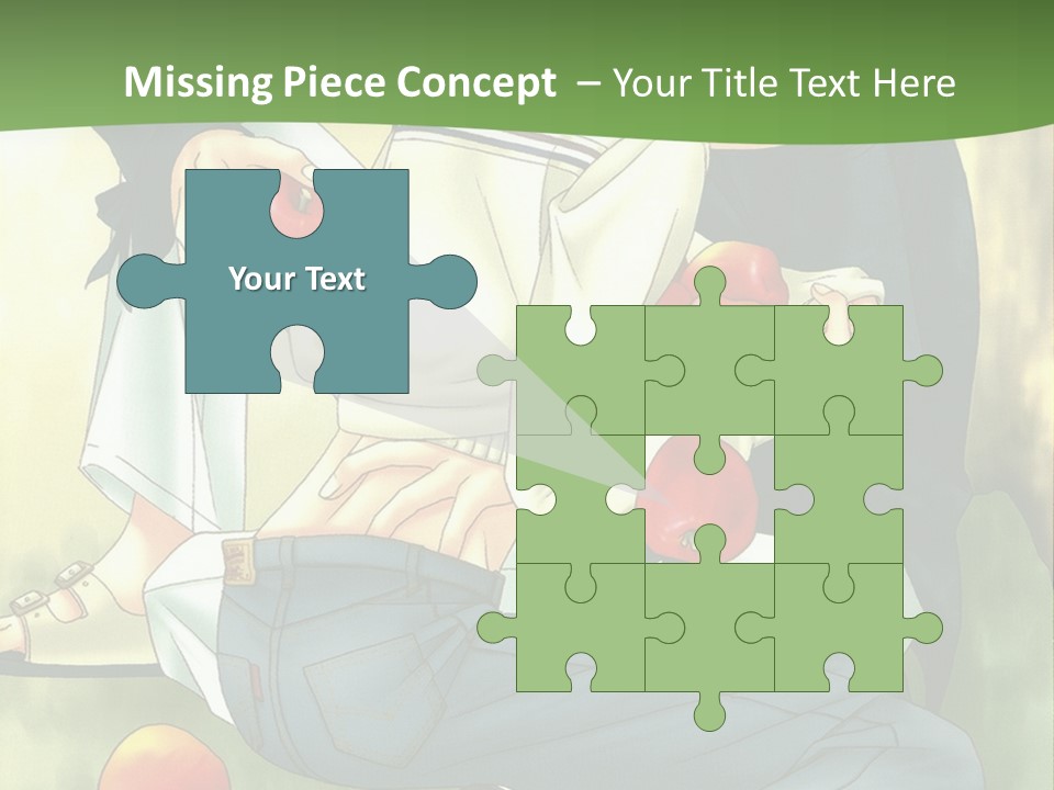 A Couple Of People Sitting Next To Each Other PowerPoint Template