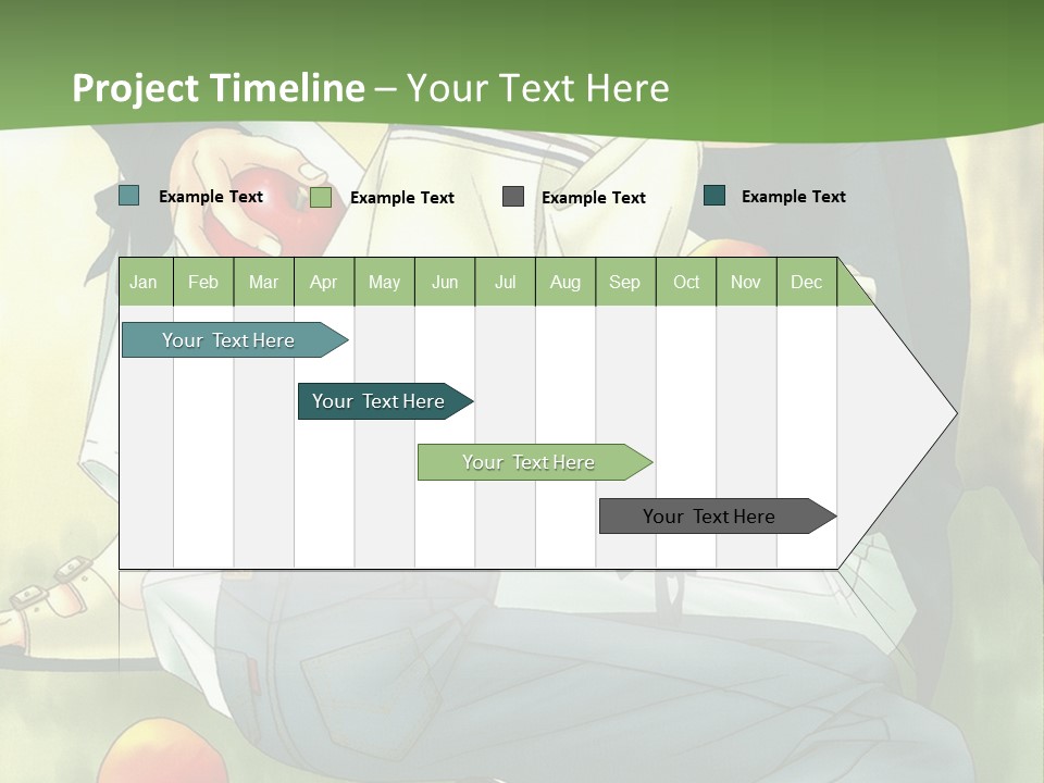A Couple Of People Sitting Next To Each Other PowerPoint Template