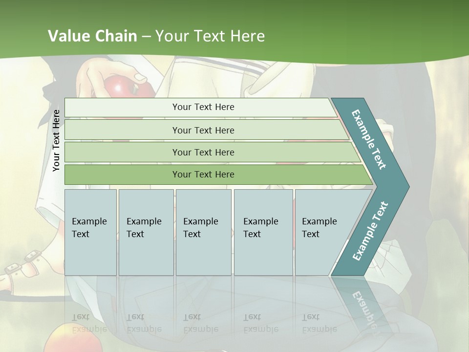 A Couple Of People Sitting Next To Each Other PowerPoint Template