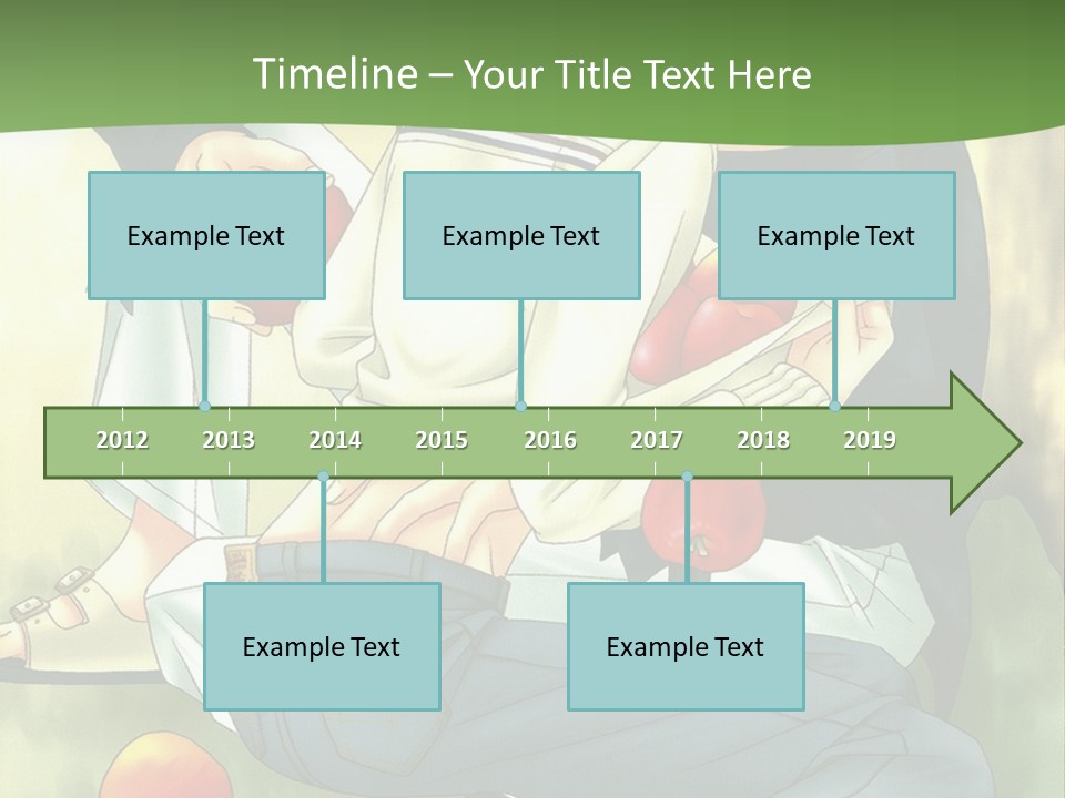 A Couple Of People Sitting Next To Each Other PowerPoint Template