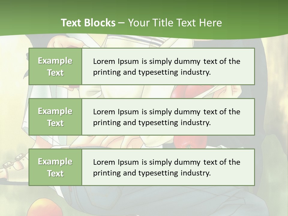 A Couple Of People Sitting Next To Each Other PowerPoint Template