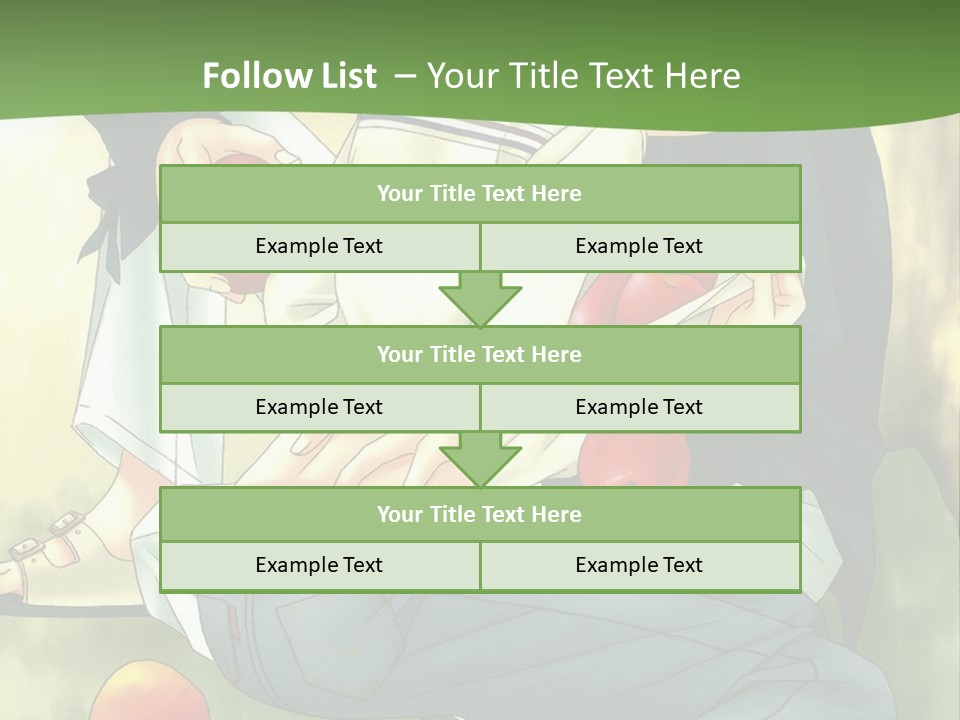 A Couple Of People Sitting Next To Each Other PowerPoint Template