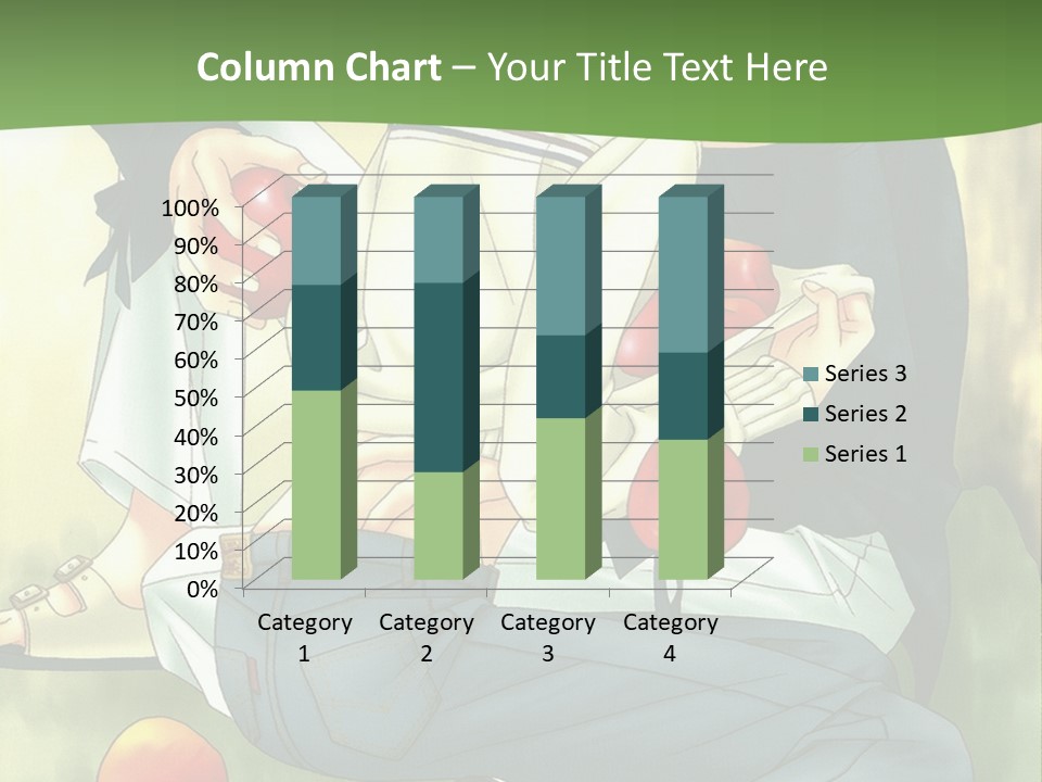 A Couple Of People Sitting Next To Each Other PowerPoint Template