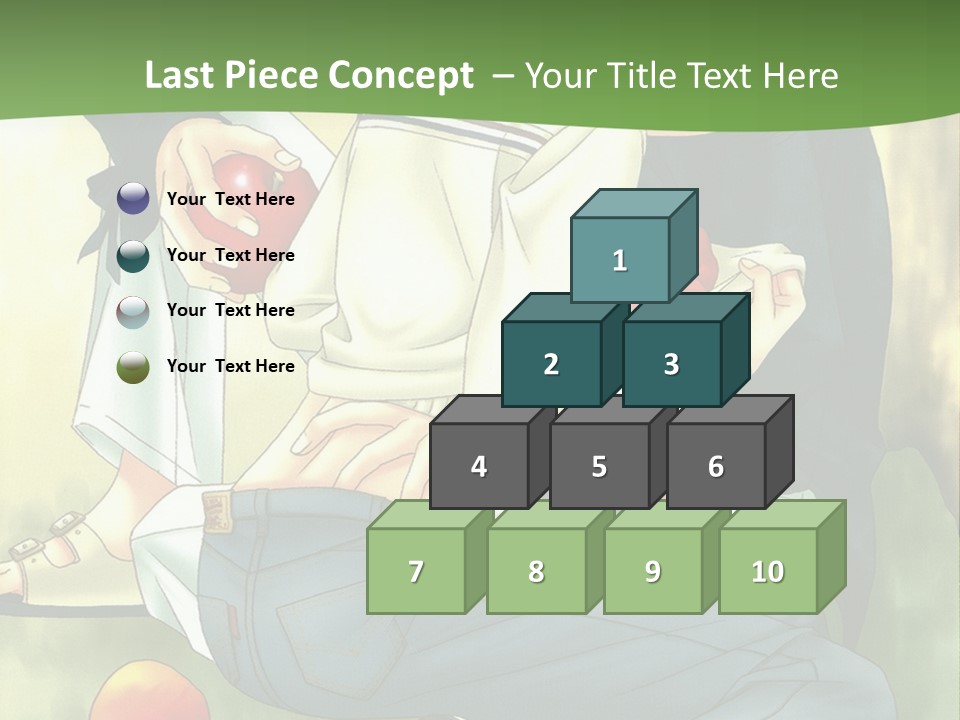 A Couple Of People Sitting Next To Each Other PowerPoint Template
