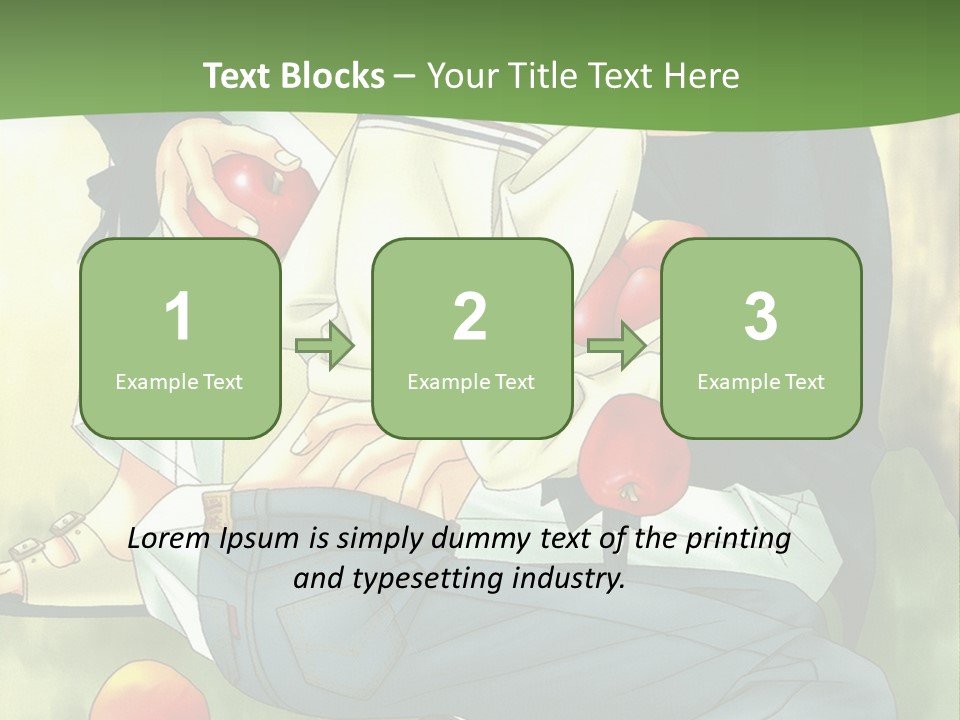 A Couple Of People Sitting Next To Each Other PowerPoint Template
